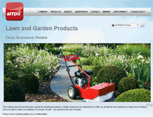 Tablet Screenshot of mtd-en.com